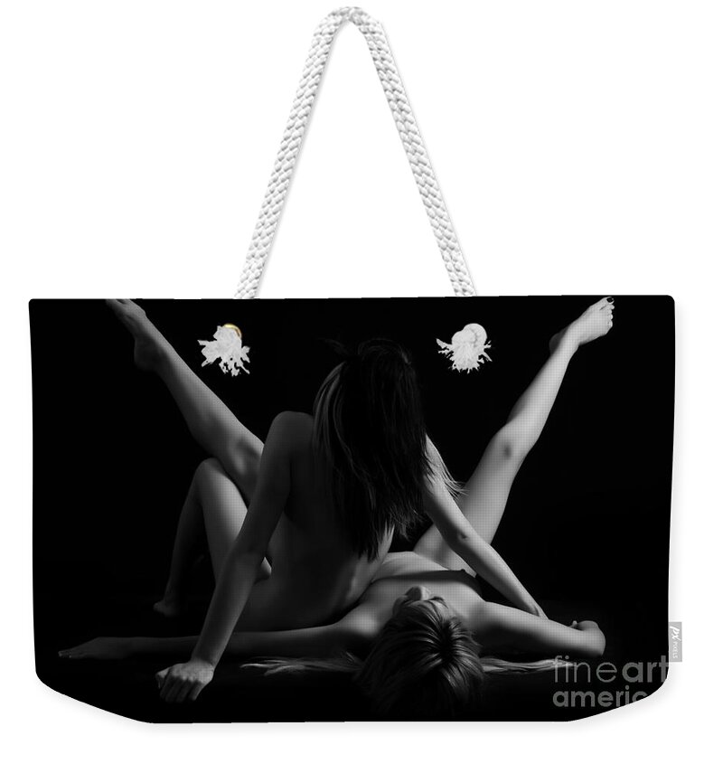 Artistic Photographs Weekender Tote Bag featuring the photograph Breaking glimpse by Robert WK Clark