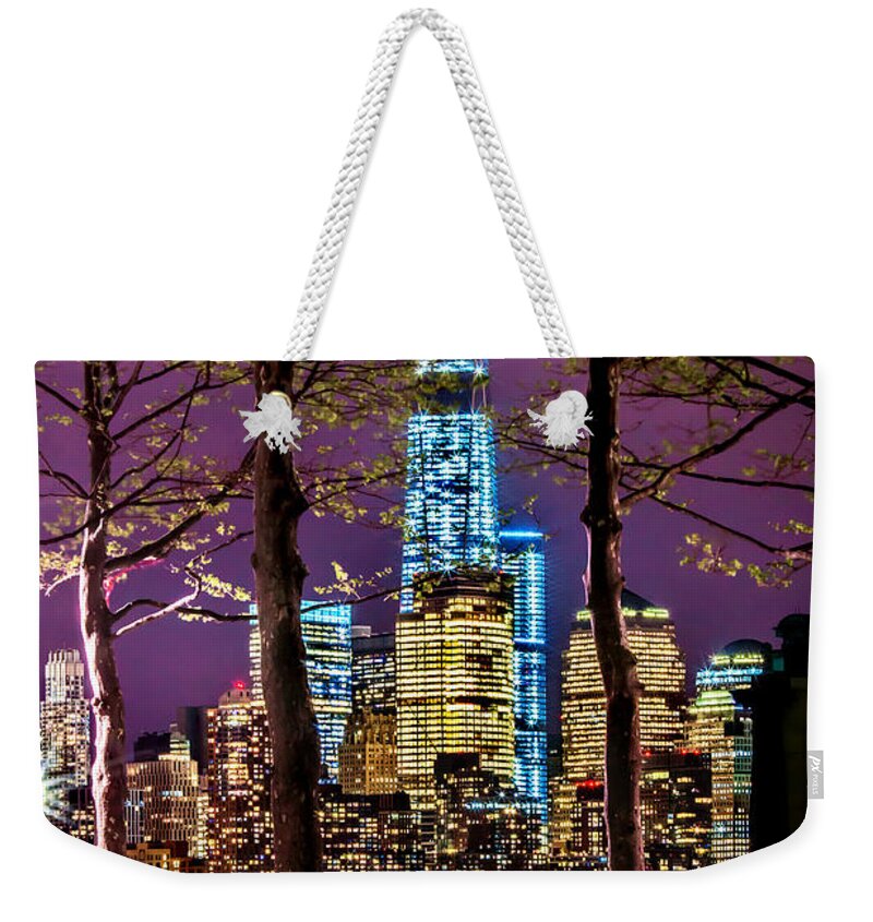 World Trade Center Weekender Tote Bag featuring the photograph Bright Future by Az Jackson