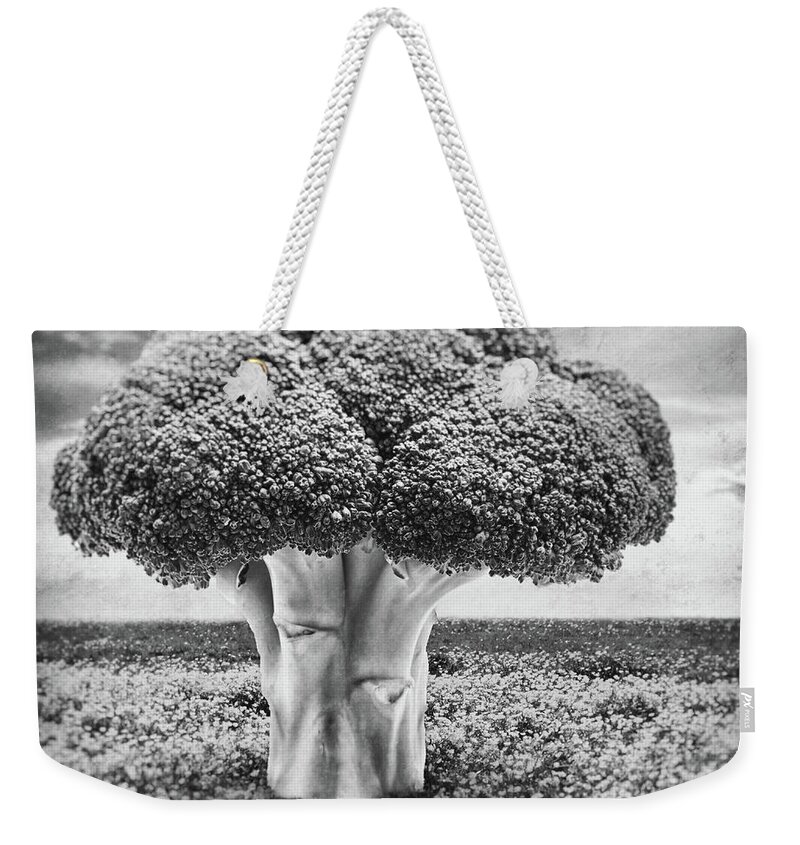Broccoli Weekender Tote Bag featuring the photograph Broccoli Tree by Wim Lanclus