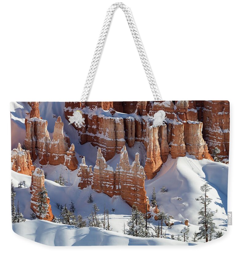 No People Weekender Tote Bag featuring the photograph Bryce Canyon National Park by Brett Pelletier