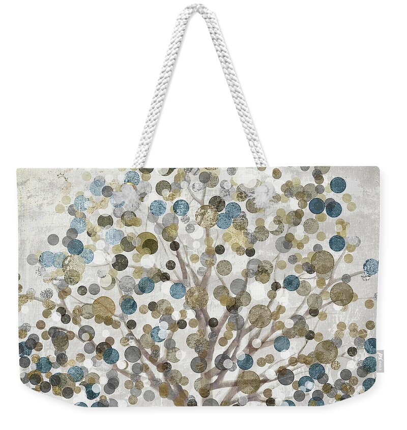 Tree Weekender Tote Bag featuring the painting Bubble Tree by Mindy Sommers