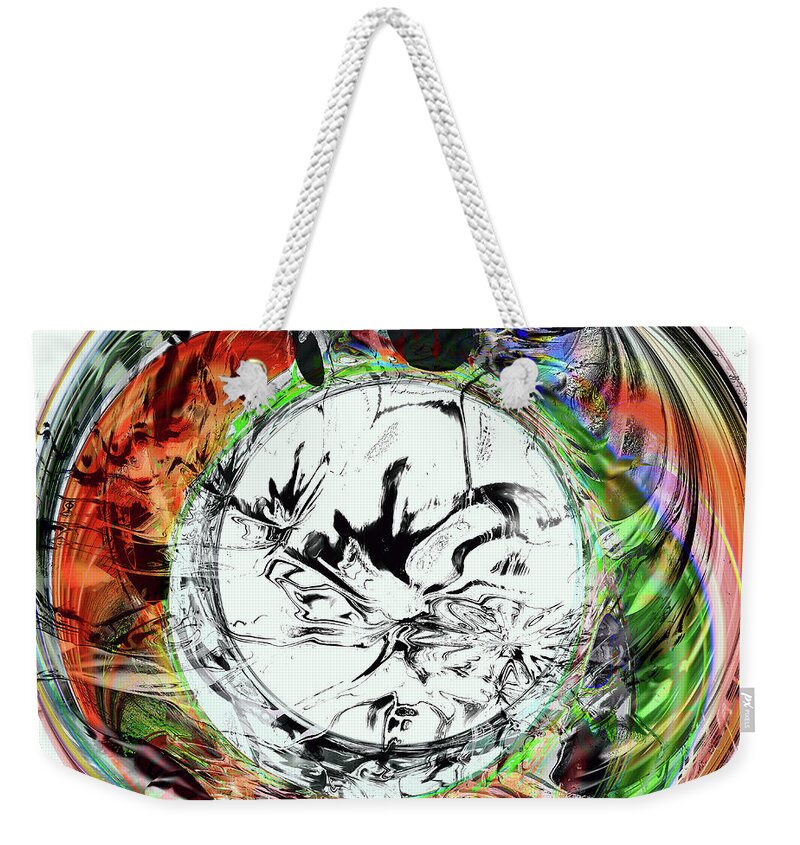 Bubbles Weekender Tote Bag featuring the photograph Bubbles 2 by Elaine Hunter