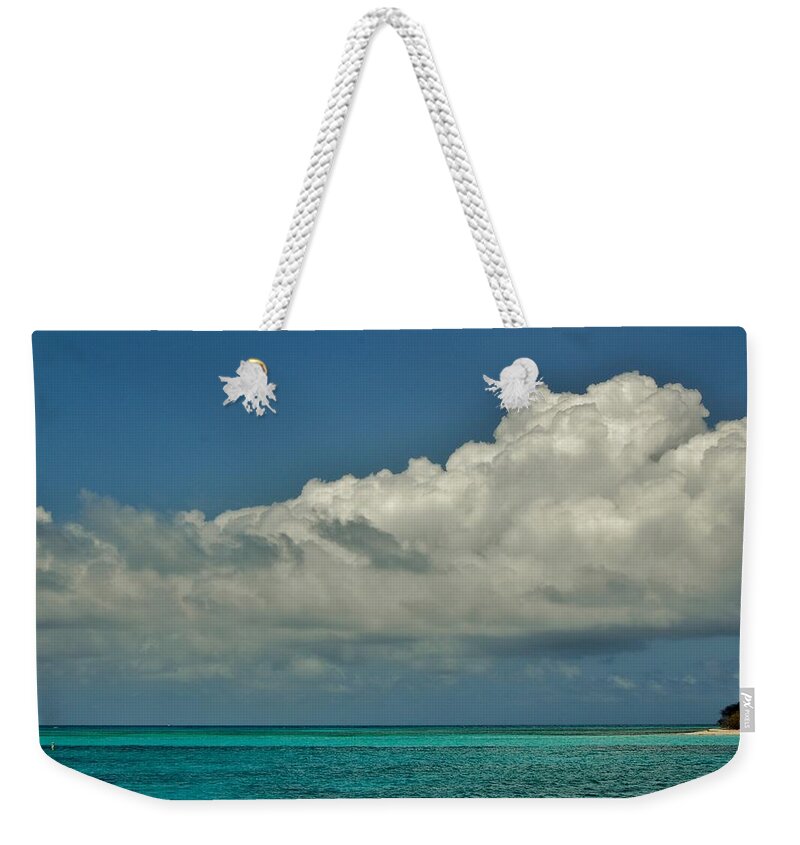 Buck Island Reef National Monument Weekender Tote Bag featuring the photograph Heaven and Earth by Christopher James