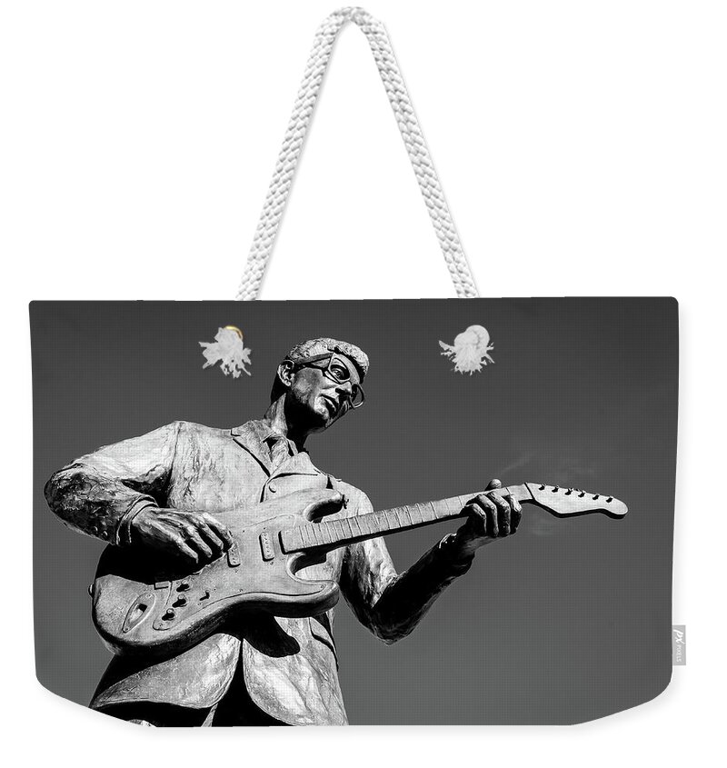 Buddy Holly Weekender Tote Bag featuring the photograph Buddy Holly 4 by Adam Reinhart