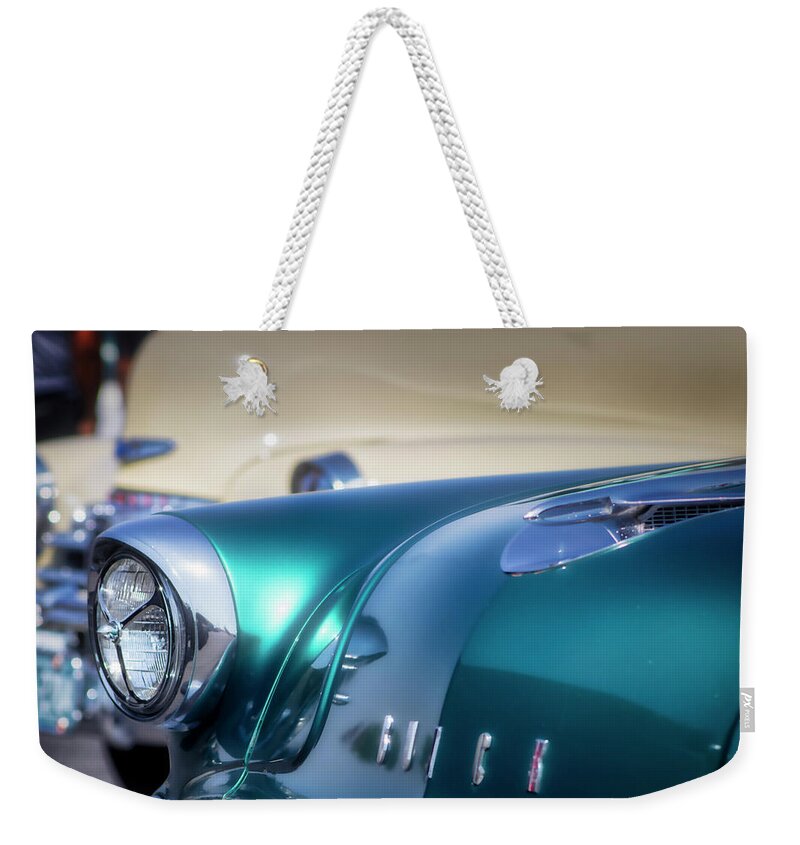 Automobile Weekender Tote Bag featuring the photograph Buick Dreams by Mark David Gerson