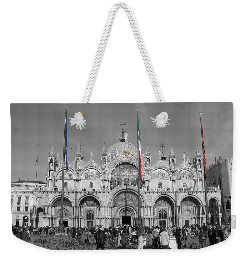 Cityscape Weekender Tote Bag featuring the photograph Busy St Marks by Dylan Punke