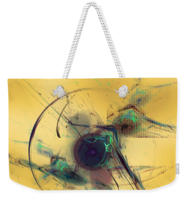 Art Weekender Tote Bag featuring the digital art But Anyhow by Jeff Iverson