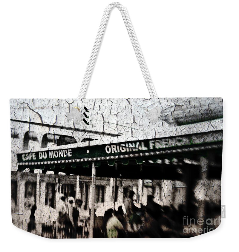 Cafe Du Monde Weekender Tote Bag featuring the photograph Cafe Du Monde by Scott Pellegrin