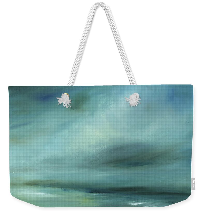 Abstract Art Weekender Tote Bag featuring the painting Calima by Juan Bosco