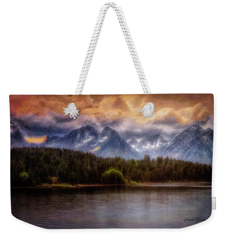 Fine Art Photography Weekender Tote Bag featuring the photograph Calm Before The Storm ... by Chuck Caramella