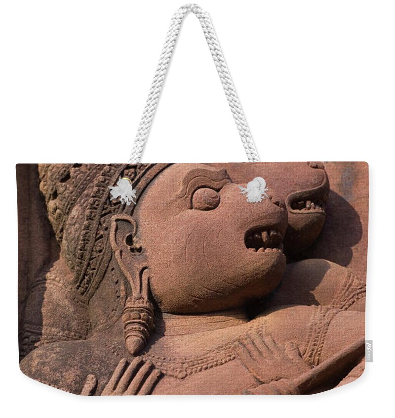 Archeology Weekender Tote Bag featuring the photograph Cambodia_d411 by Craig Lovell