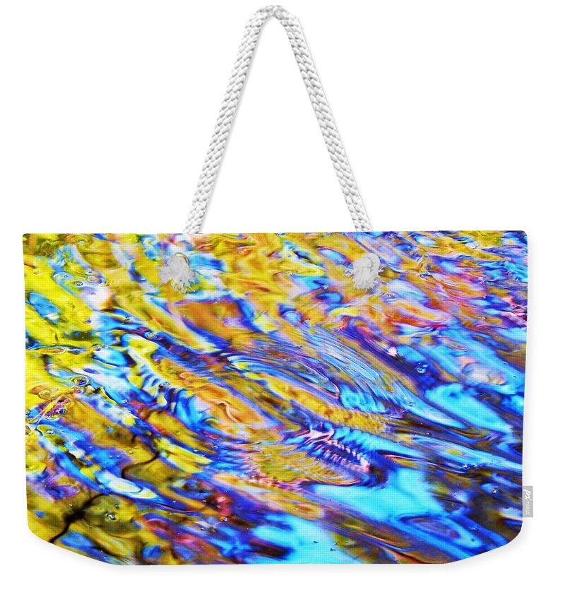 Abstract Art Weekender Tote Bag featuring the photograph Camera Art by Jan Gelders