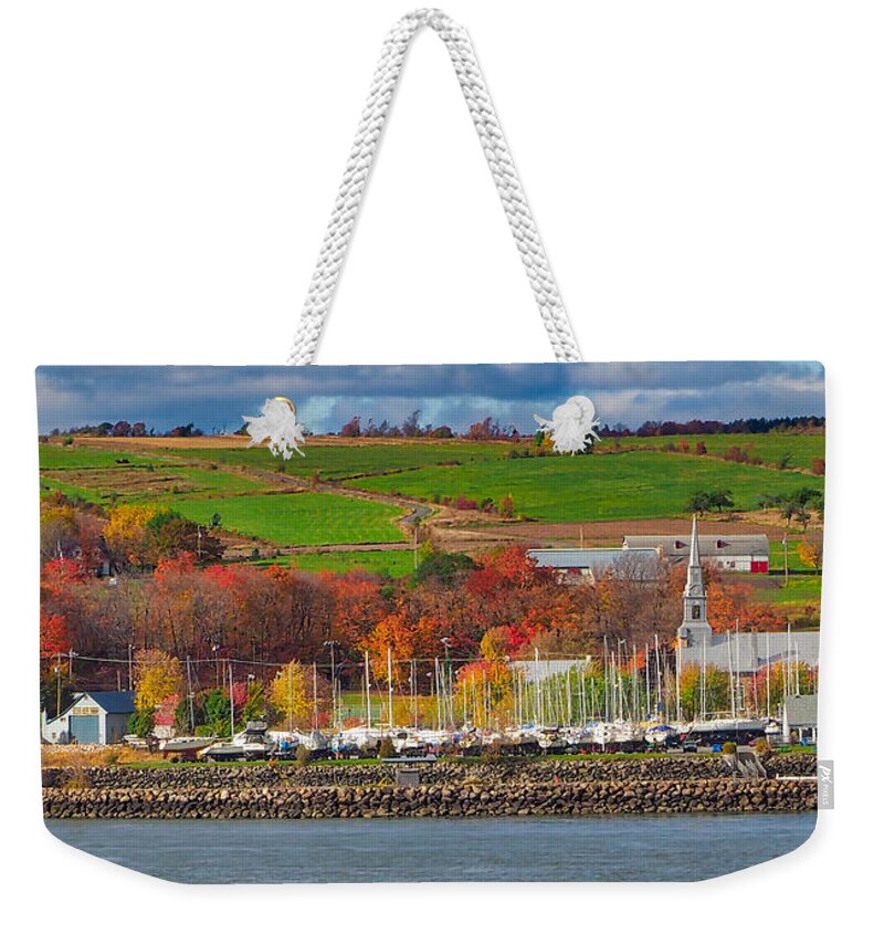 Canada Weekender Tote Bag featuring the photograph Canadian Colors by Farol Tomson