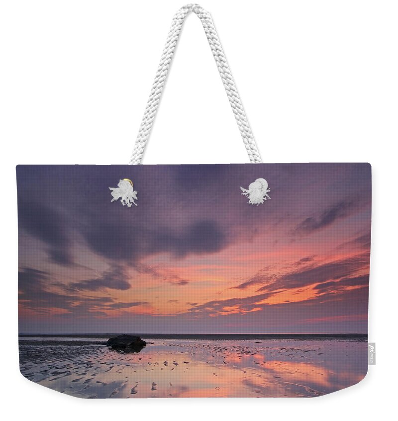 Mayflower Beach Weekender Tote Bag featuring the photograph Cape Cod Mayflower Beach by Juergen Roth
