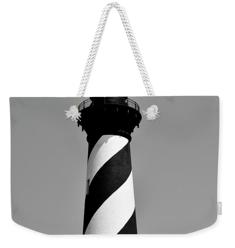 Cape Hatteras Lighthouse Weekender Tote Bag featuring the photograph Cape Hatteras Island Light by Brendan Reals