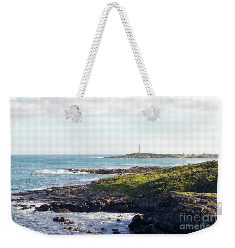 Australia Photography Weekender Tote Bag featuring the photograph Cape Leeuwin Lighthouse by Ivy Ho