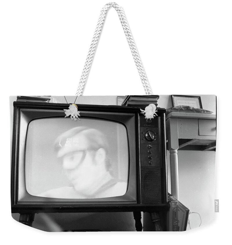 Captain Super Weekender Tote Bag featuring the photograph Captain Super by Jeremy Butler