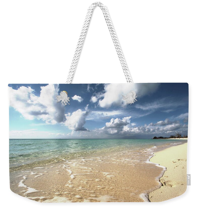 Spanish Weekender Tote Bag featuring the photograph Carib View by Robert Och