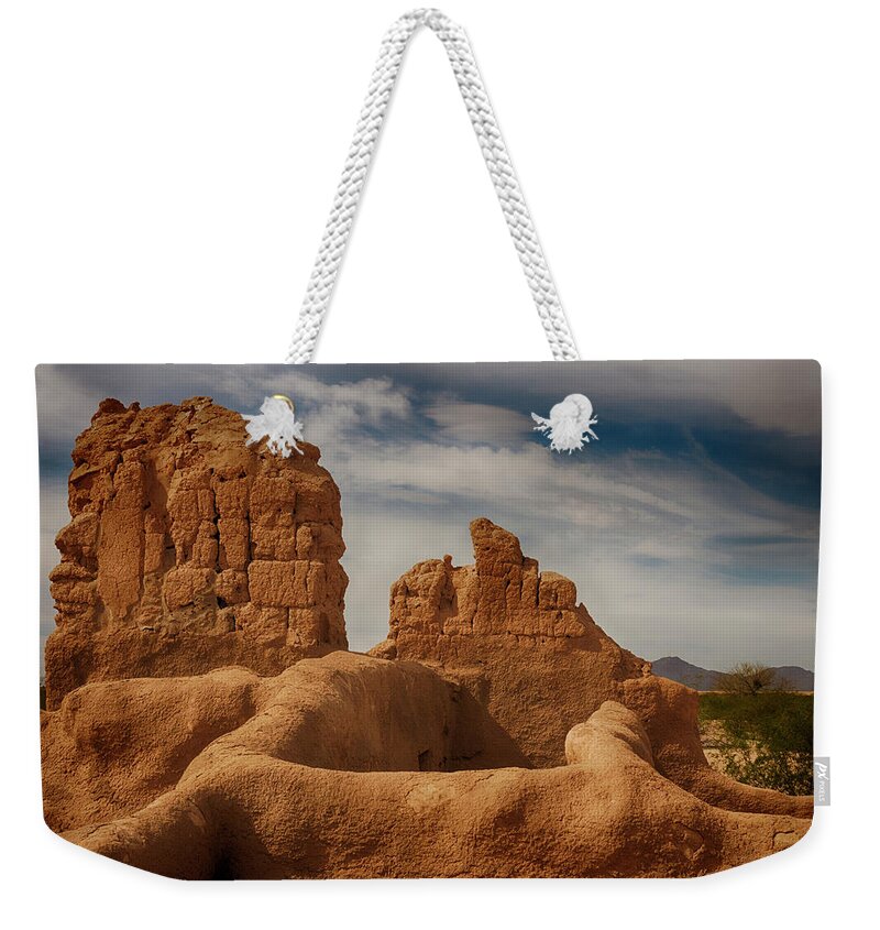 Casa Grande Weekender Tote Bag featuring the photograph Casa Grande by Jessica Levant