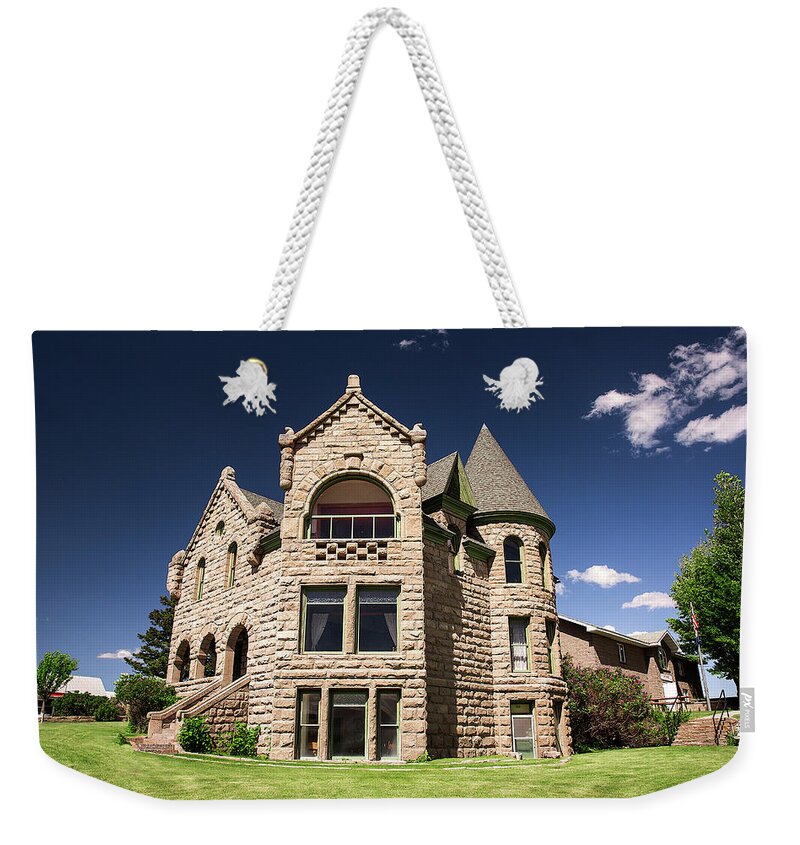 White Sulphur Springs Weekender Tote Bag featuring the photograph Castle Museum by Todd Klassy