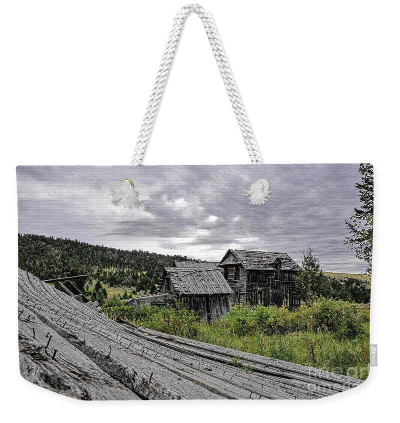 Castle Town Weekender Tote Bag featuring the photograph Castle Town by Gary Beeler