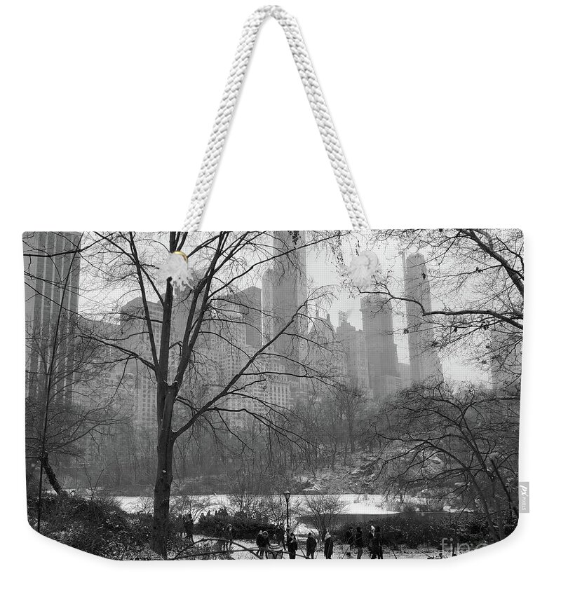 Park Weekender Tote Bag featuring the photograph Central Park by Dennis Richardson
