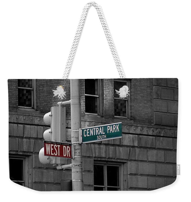Architecture Weekender Tote Bag featuring the photograph Central Park by Steven Myers