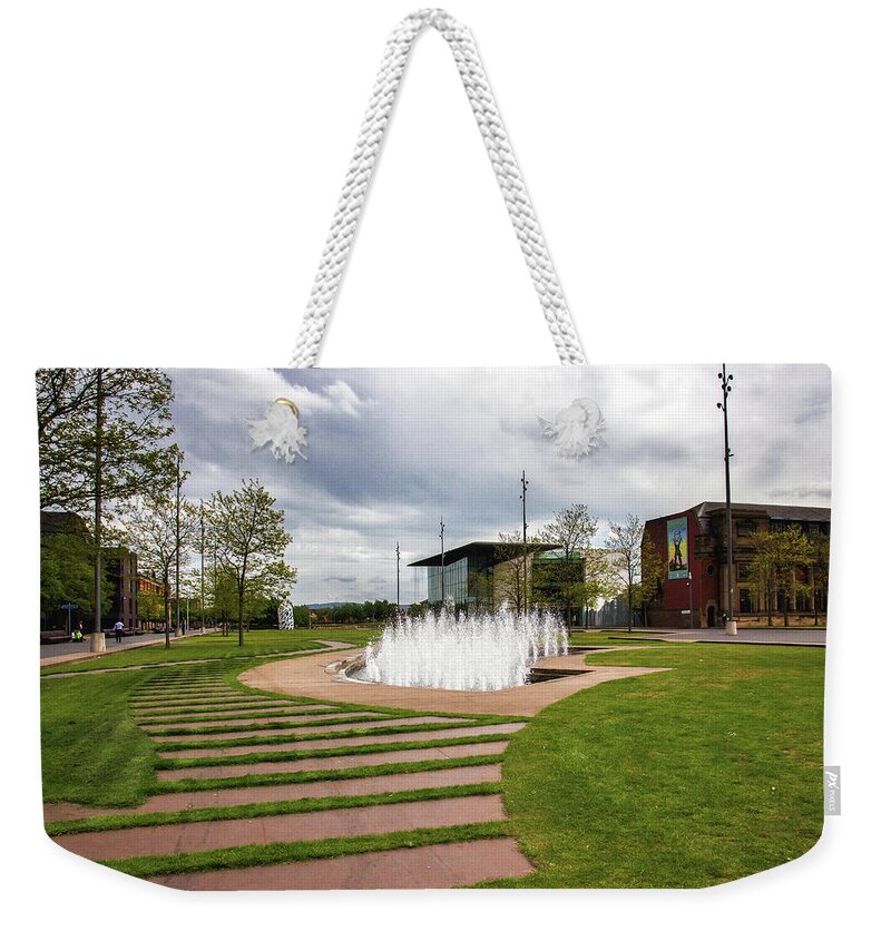 Art Gallery Weekender Tote Bag featuring the photograph Centre Square by Jeff Townsend
