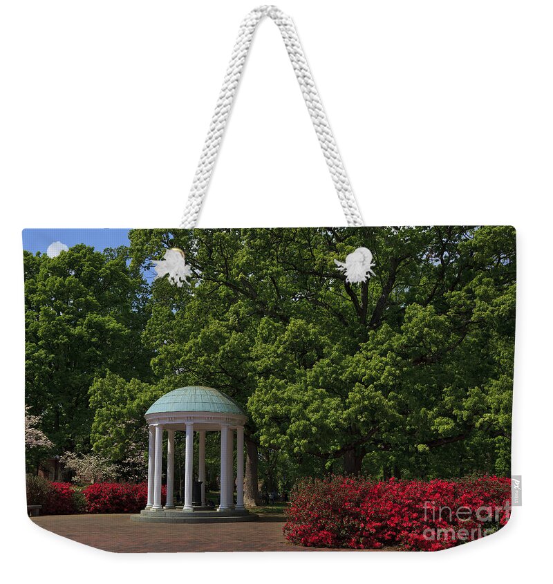 The Weekender Tote Bag featuring the photograph Chapel Hill Old Well by Jill Lang