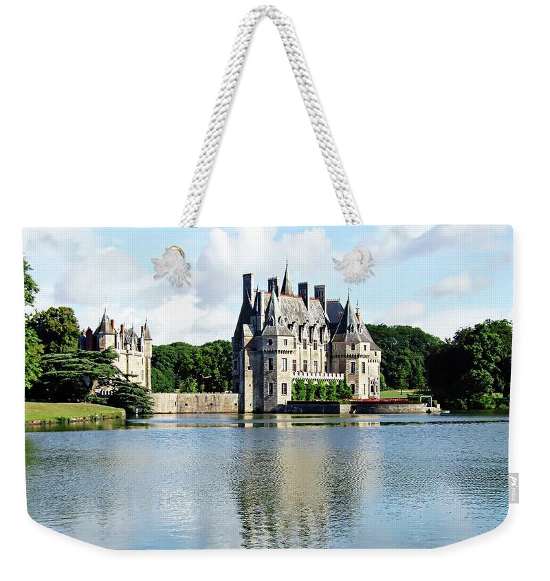 Europe Weekender Tote Bag featuring the photograph Chateau De La Bretesche - Missillac, France by Joseph Hendrix