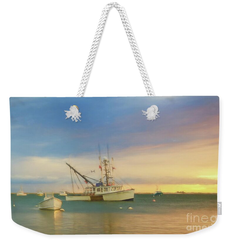 Chatham Weekender Tote Bag featuring the photograph Chatham Sunrise by Lorraine Cosgrove