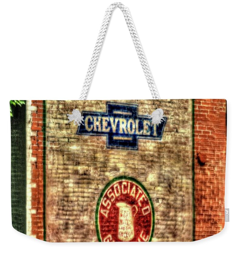  Weekender Tote Bag featuring the photograph Chevy 16 X 20 by Jerry Sodorff