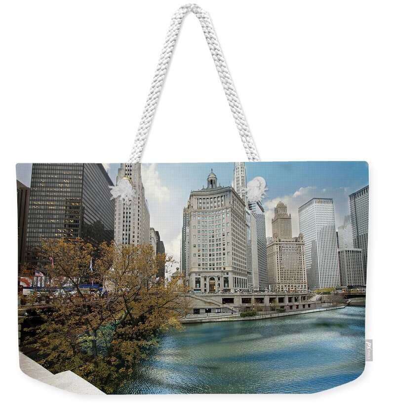 Chicago Weekender Tote Bag featuring the photograph Chicago by Jackson Pearson
