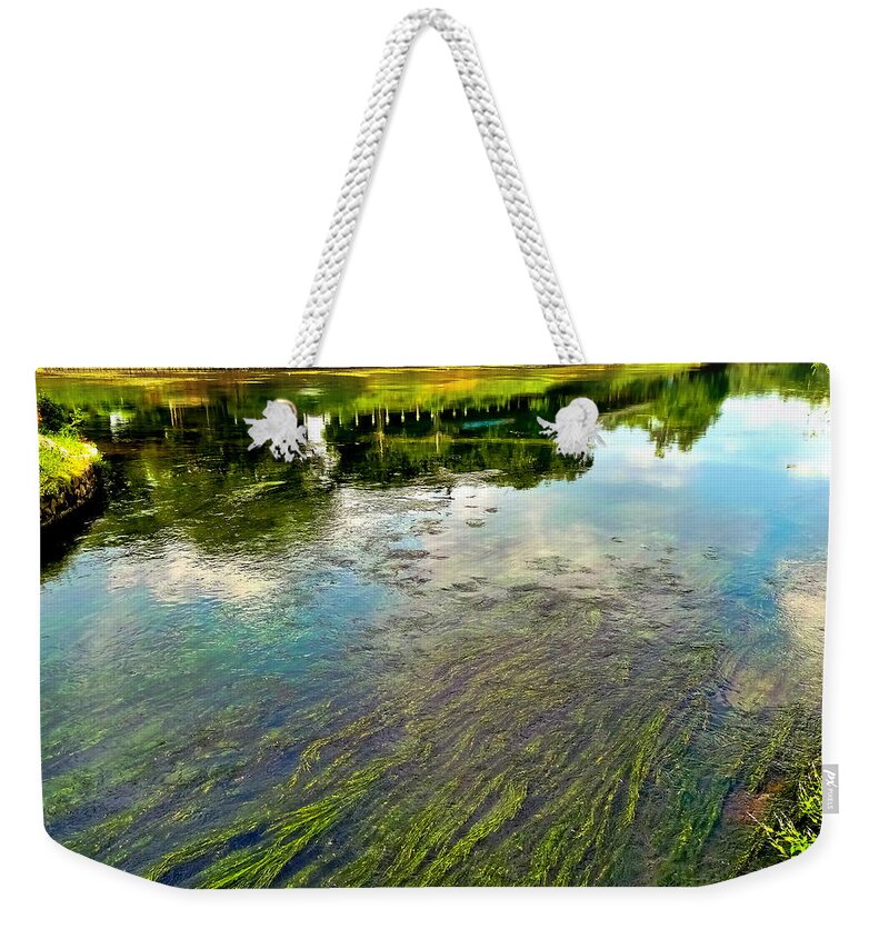 China Weekender Tote Bag featuring the photograph China Guilin landscape scenery photography-6 by Artto Pan