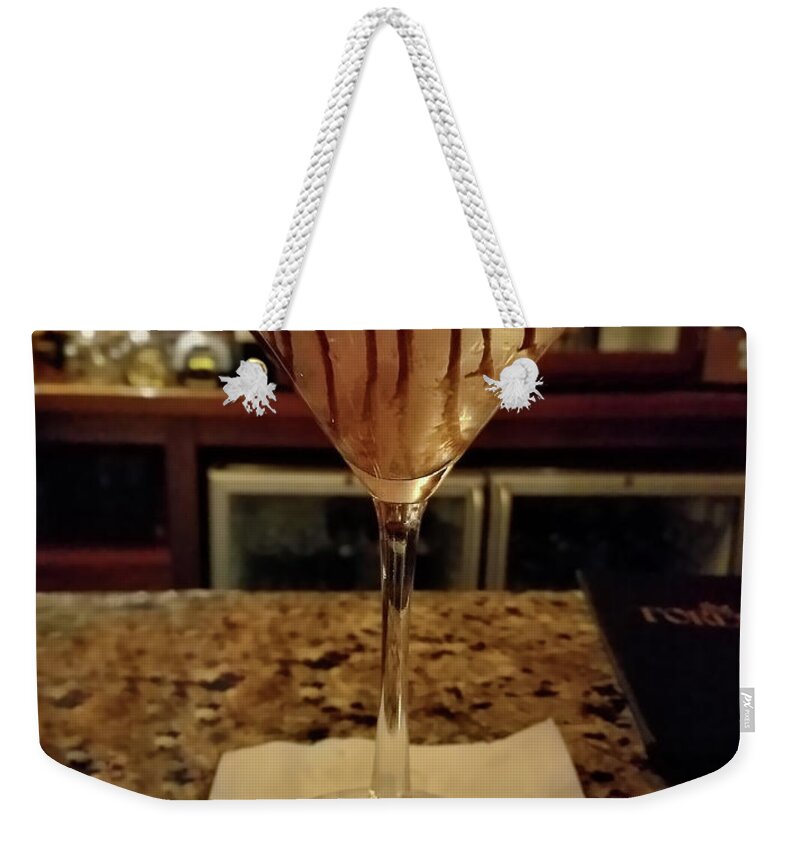 Martini Weekender Tote Bag featuring the photograph Chocolate Martini by Jeff Breiman