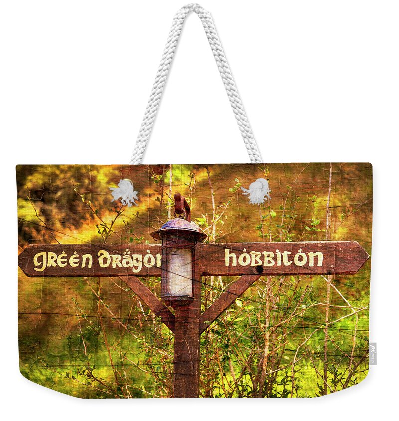 Hobbits Weekender Tote Bag featuring the photograph Choose Your Path by Kathryn McBride