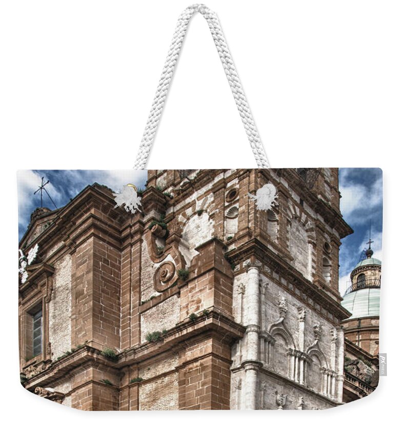  Weekender Tote Bag featuring the photograph Church by Patrick Boening