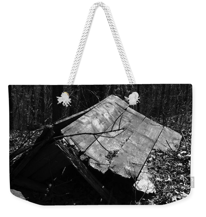 Ansel Adams Weekender Tote Bag featuring the photograph Cindy Outhouse by Curtis J Neeley Jr