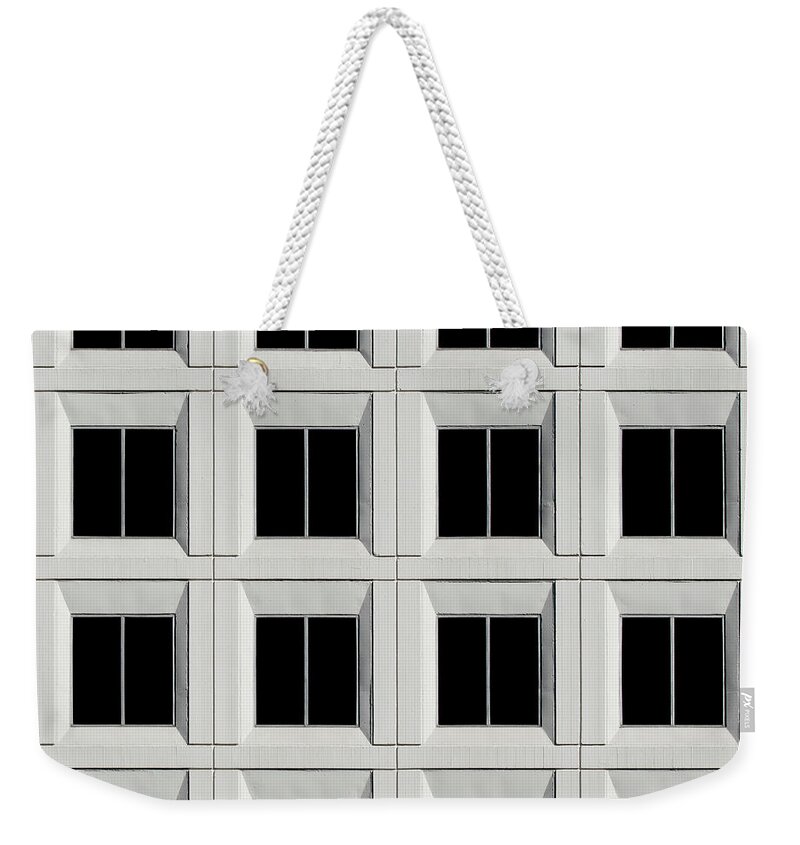 Urban Weekender Tote Bag featuring the photograph Square - City Grid 8 by Stuart Allen