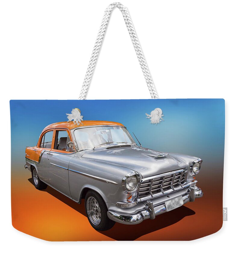 Car Weekender Tote Bag featuring the photograph Classic FC by Keith Hawley