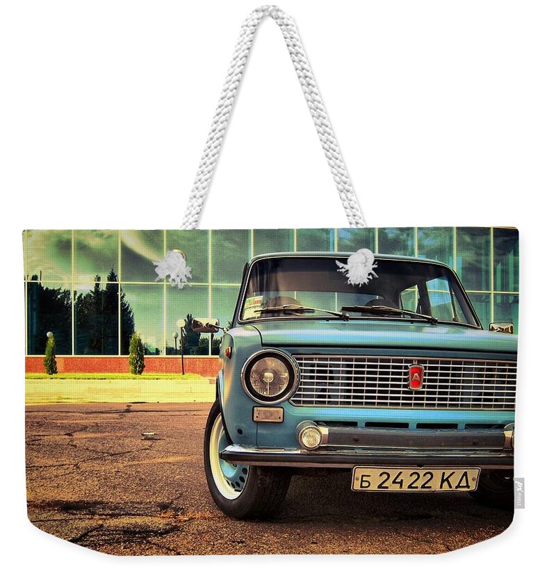 Classic Weekender Tote Bag featuring the digital art Classic by Maye Loeser