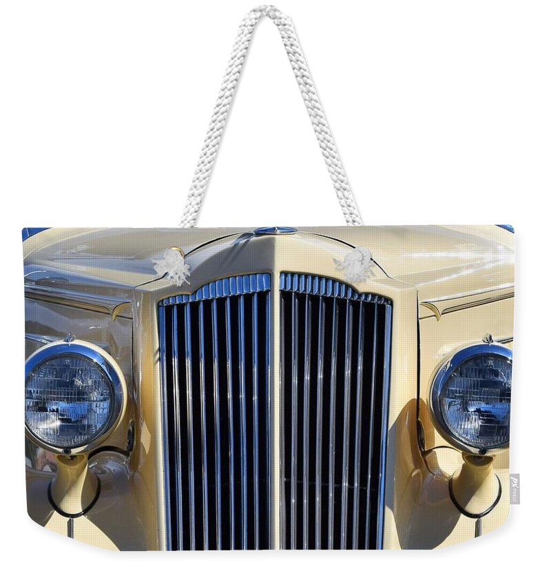 Vintage Weekender Tote Bag featuring the photograph Classy Chassy by John Glass