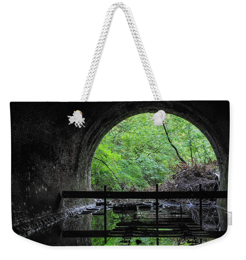  Weekender Tote Bag featuring the photograph Clifton Tunnel by Jim Figgins