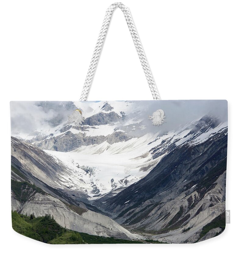 Landscape Weekender Tote Bag featuring the photograph Closer To The Sky by Ramunas Bruzas