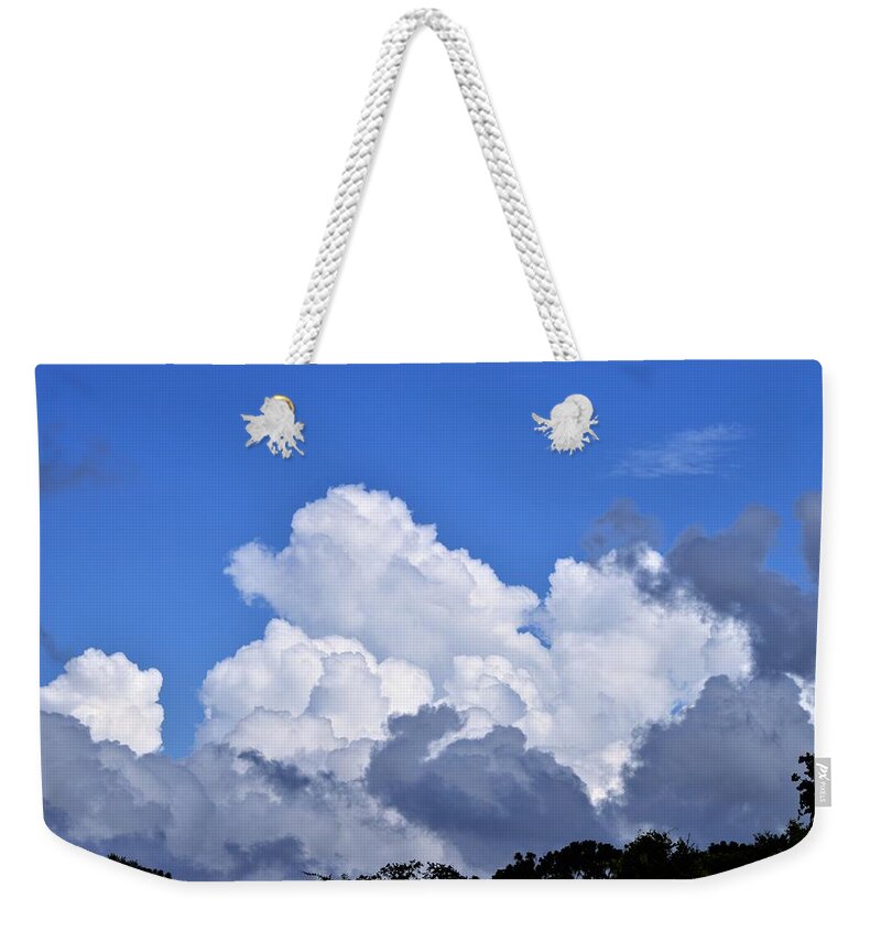 Clouds Over Hernando Florida Weekender Tote Bag featuring the photograph Clouds Over Hernando Florida by Warren Thompson