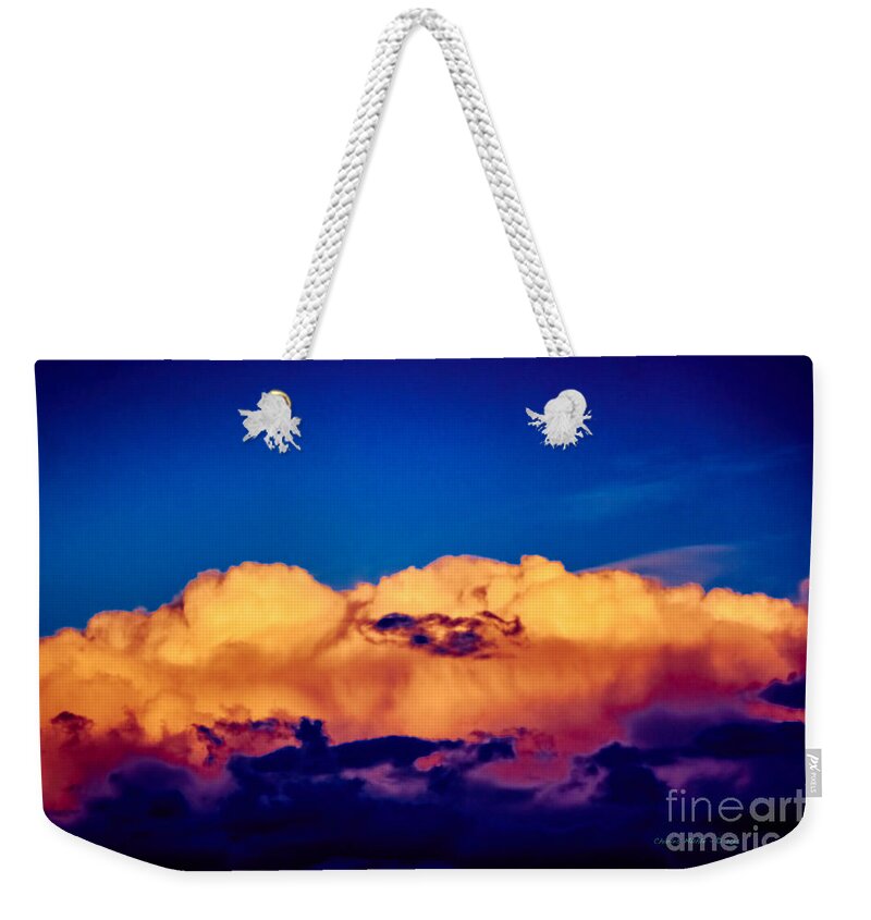 Santa Weekender Tote Bag featuring the photograph Clouds VI by Charles Muhle