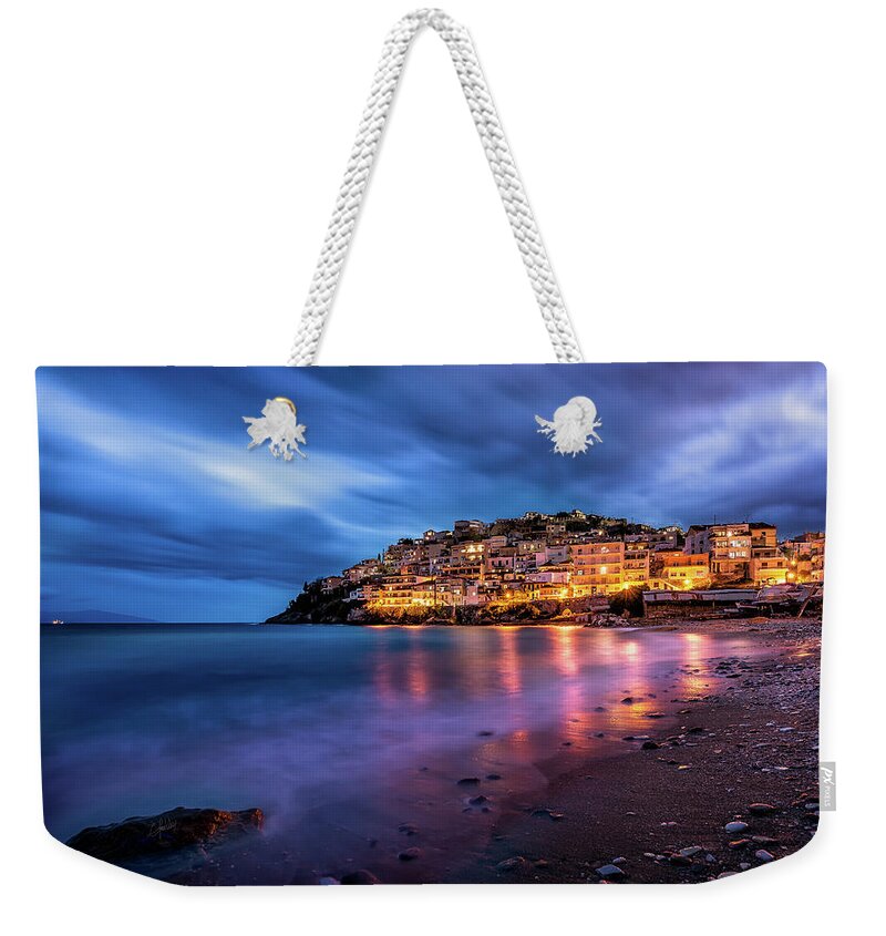Kavala Weekender Tote Bag featuring the photograph Cloudscaped by Elias Pentikis