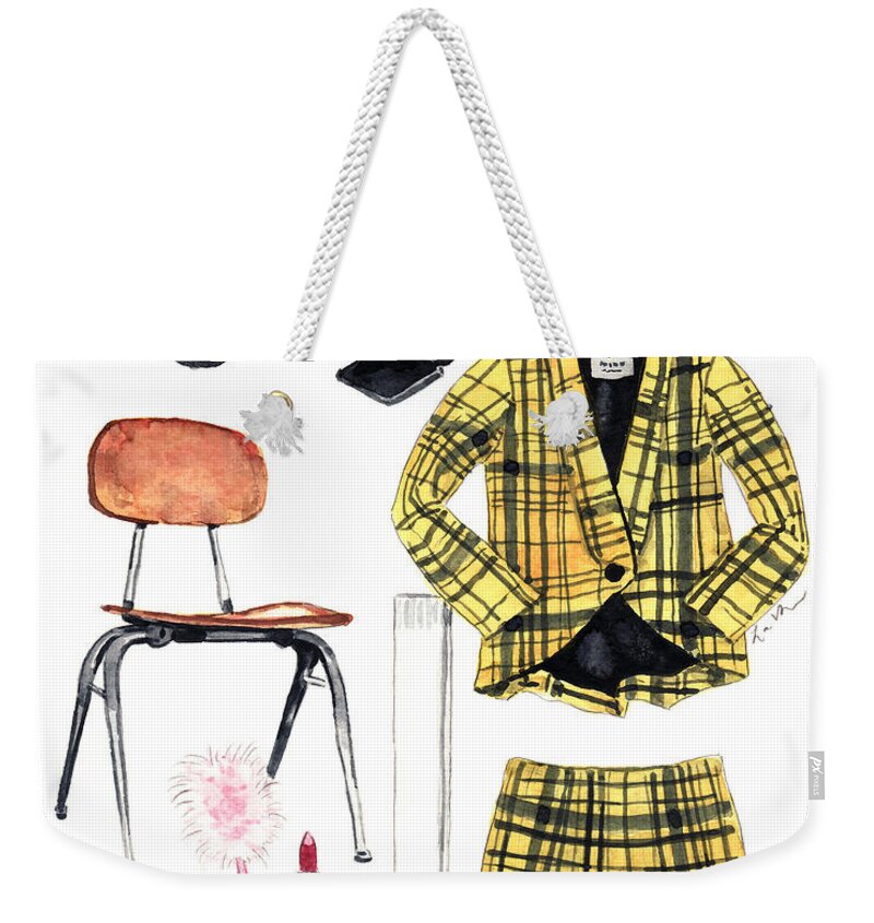 Clueless Movie Collage 90's Fashion Weekender Tote Bag by Laura Row - Fine  Art America
