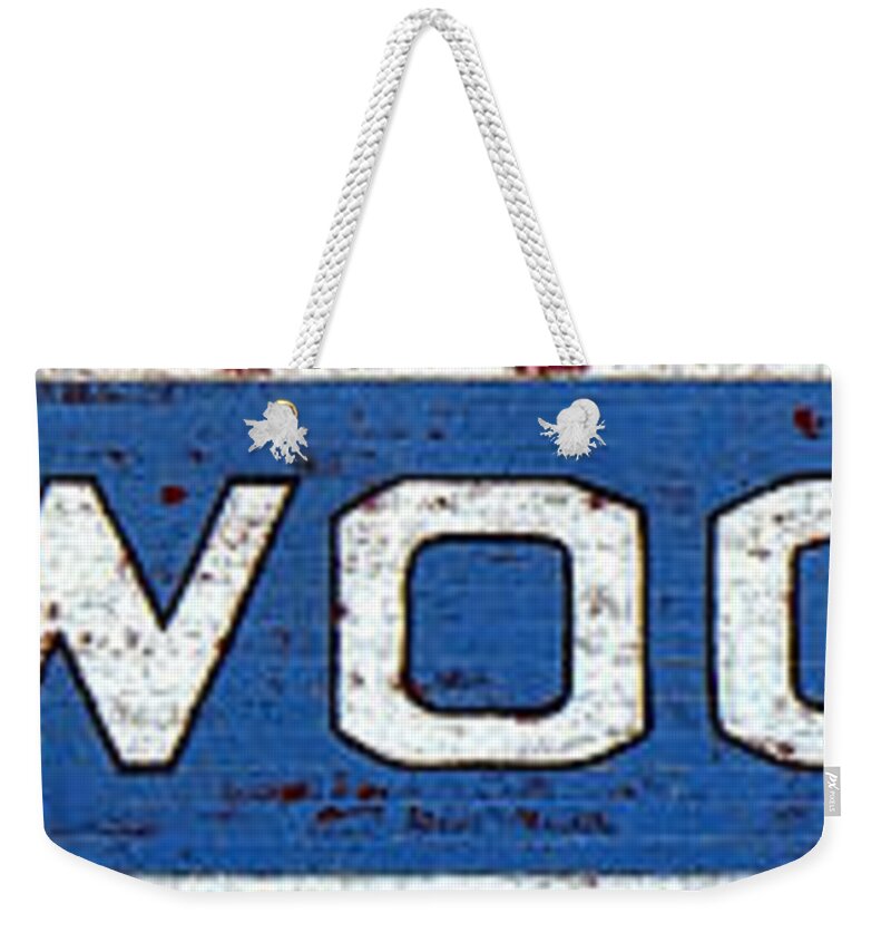 Vintage Weekender Tote Bag featuring the photograph Coal Wood Hay by Olivier Le Queinec