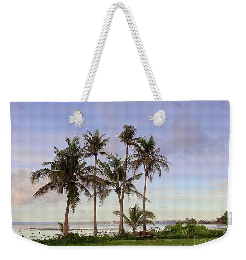 Island Of Guam Weekender Tote Bag featuring the photograph Coastal Landscape - Guam by Scott Cameron